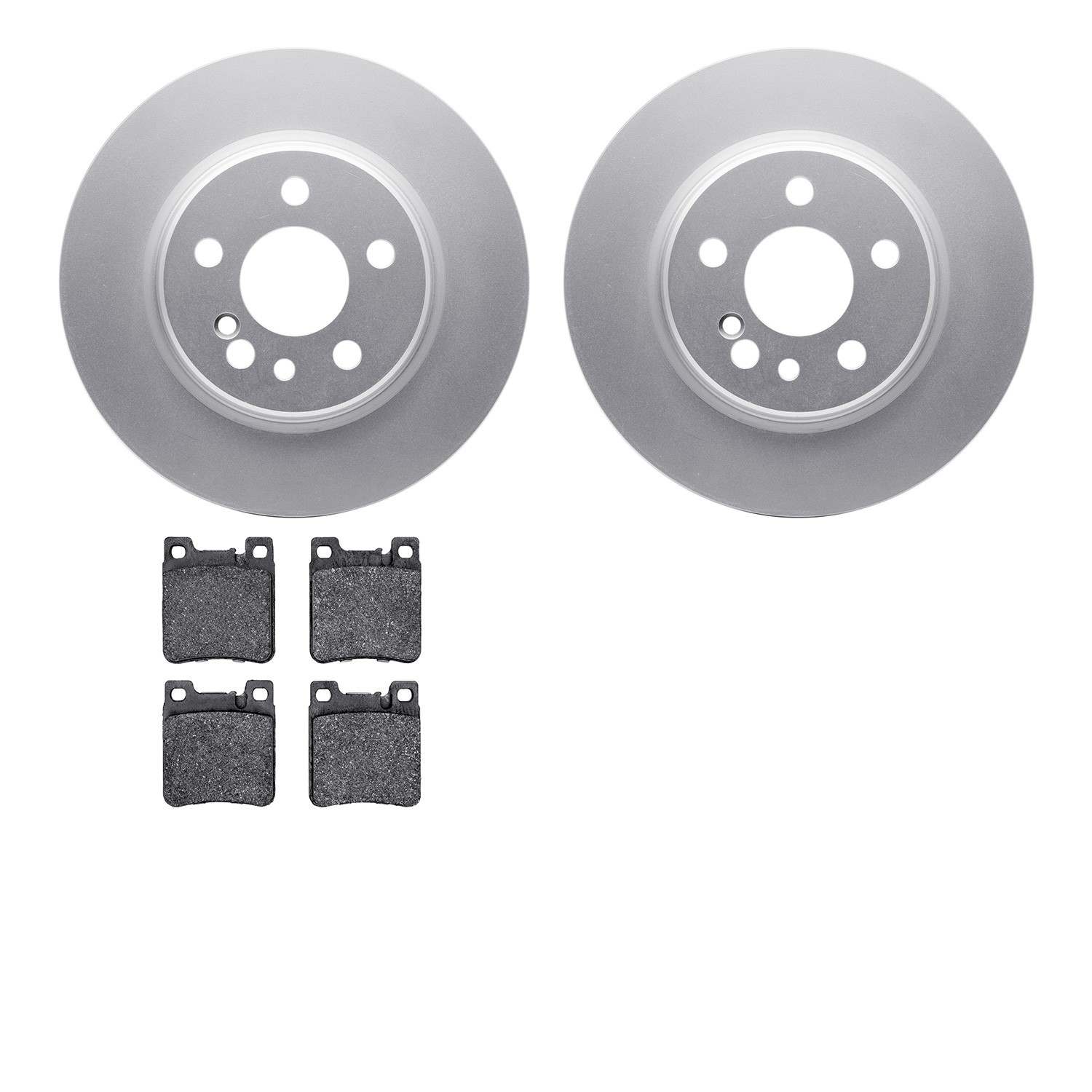 Dynamic Friction Company Disc Brake Pad and Rotor / Drum Brake Shoe and Drum Kit 4302-63003