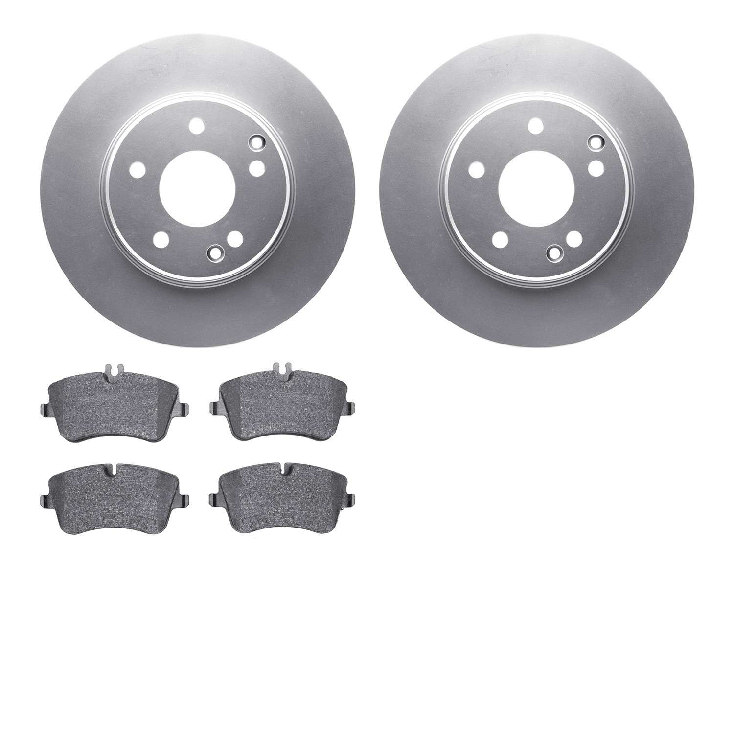 Dynamic Friction Company Disc Brake Pad and Rotor / Drum Brake Shoe and Drum Kit 4302-63038