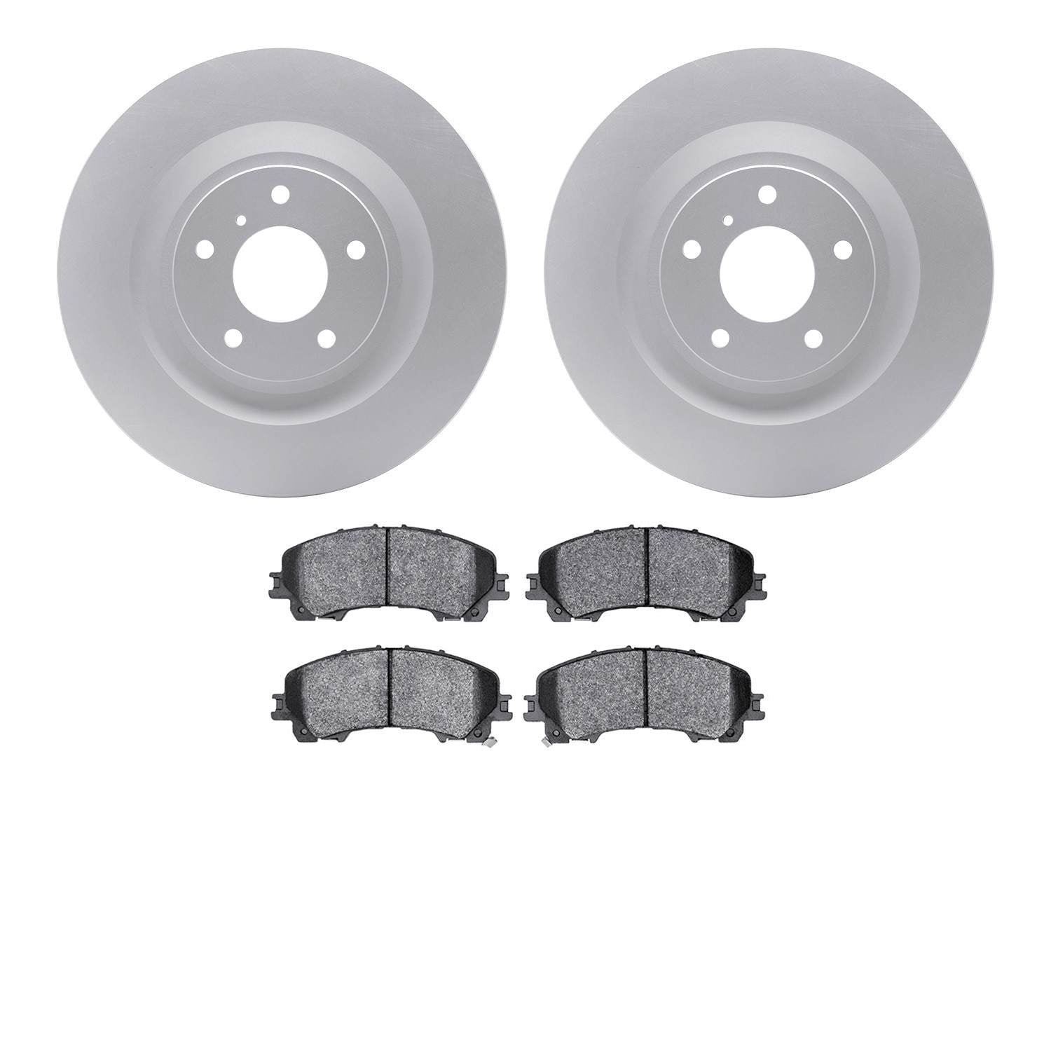 Dynamic Friction Company Disc Brake Pad and Rotor / Drum Brake Shoe and Drum Kit 4302-68001