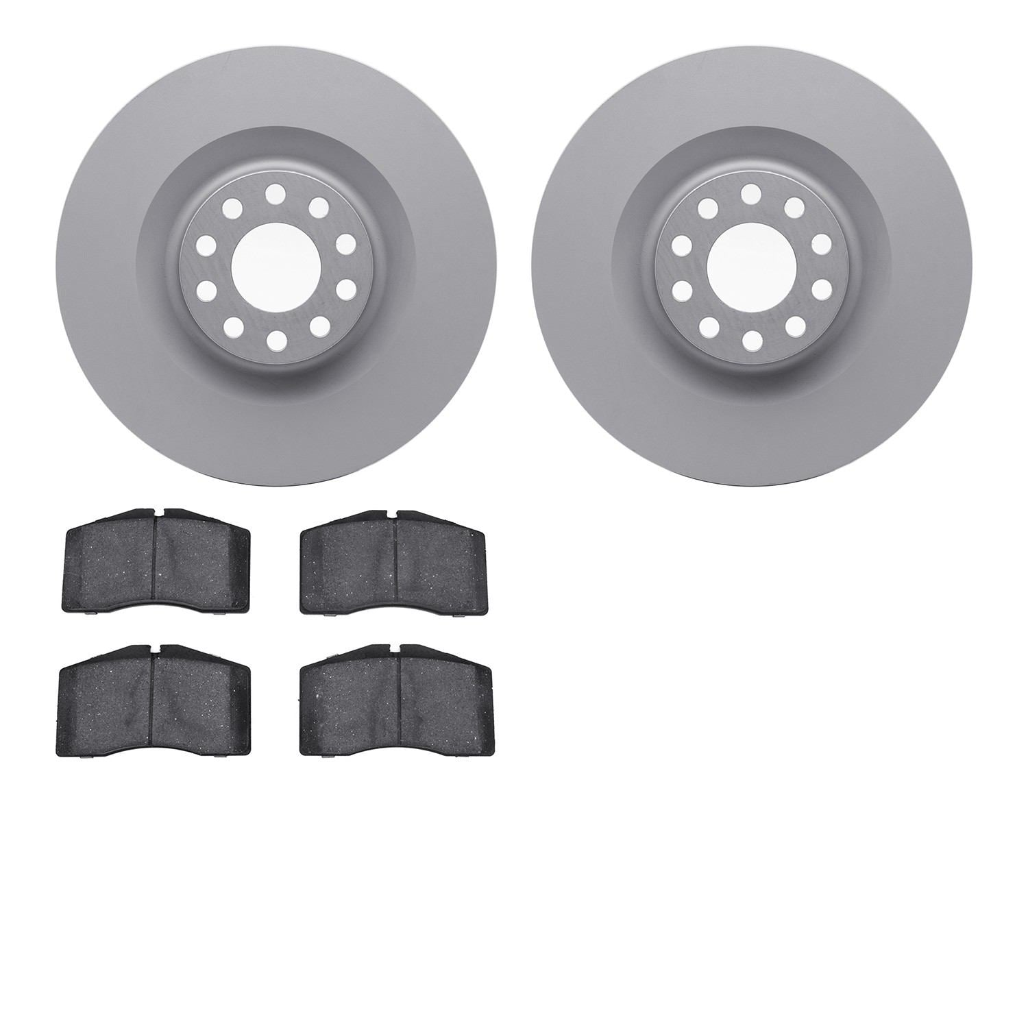 Dynamic Friction Company Disc Brake Pad and Rotor / Drum Brake Shoe and Drum Kit 4302-73001