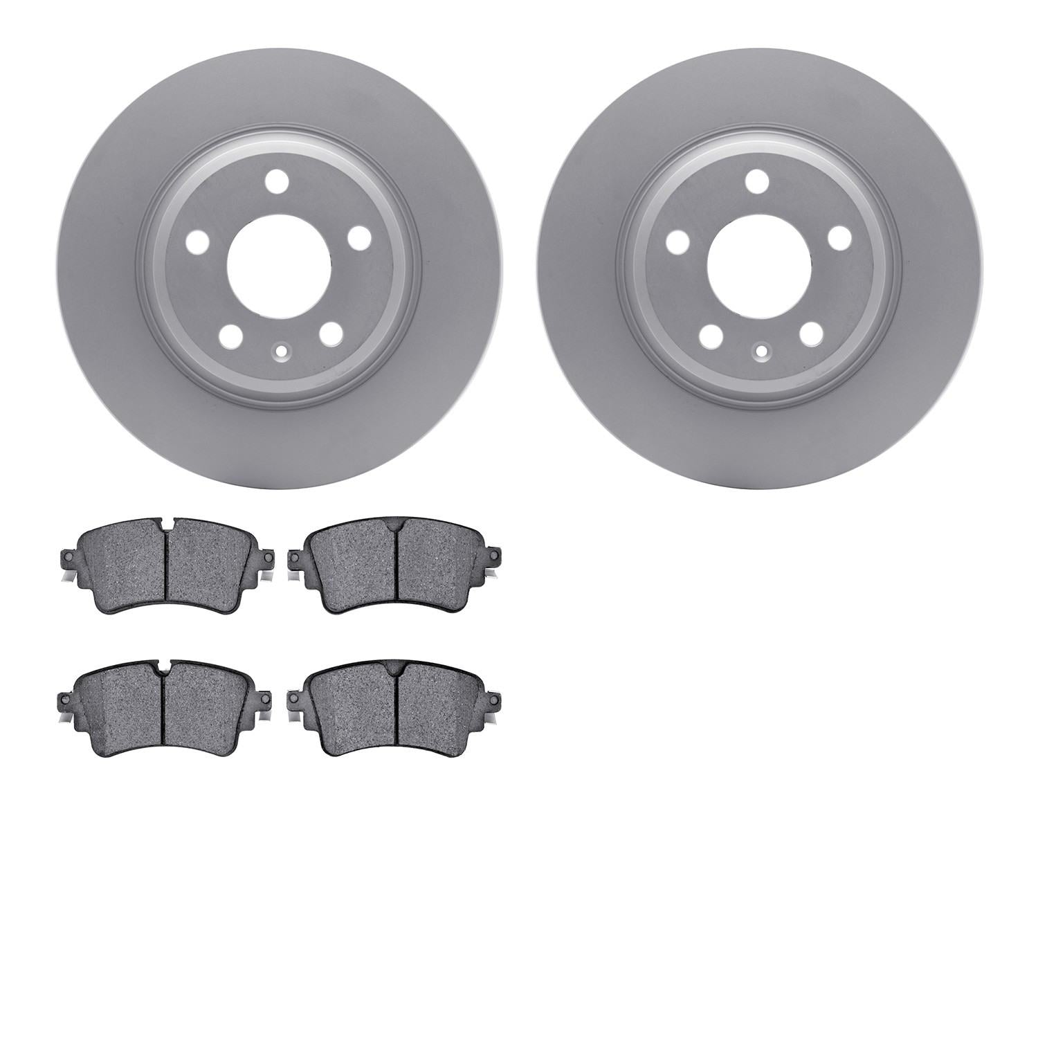 Dynamic Friction Company Disc Brake Pad and Rotor / Drum Brake Shoe and Drum Kit 4302-73007