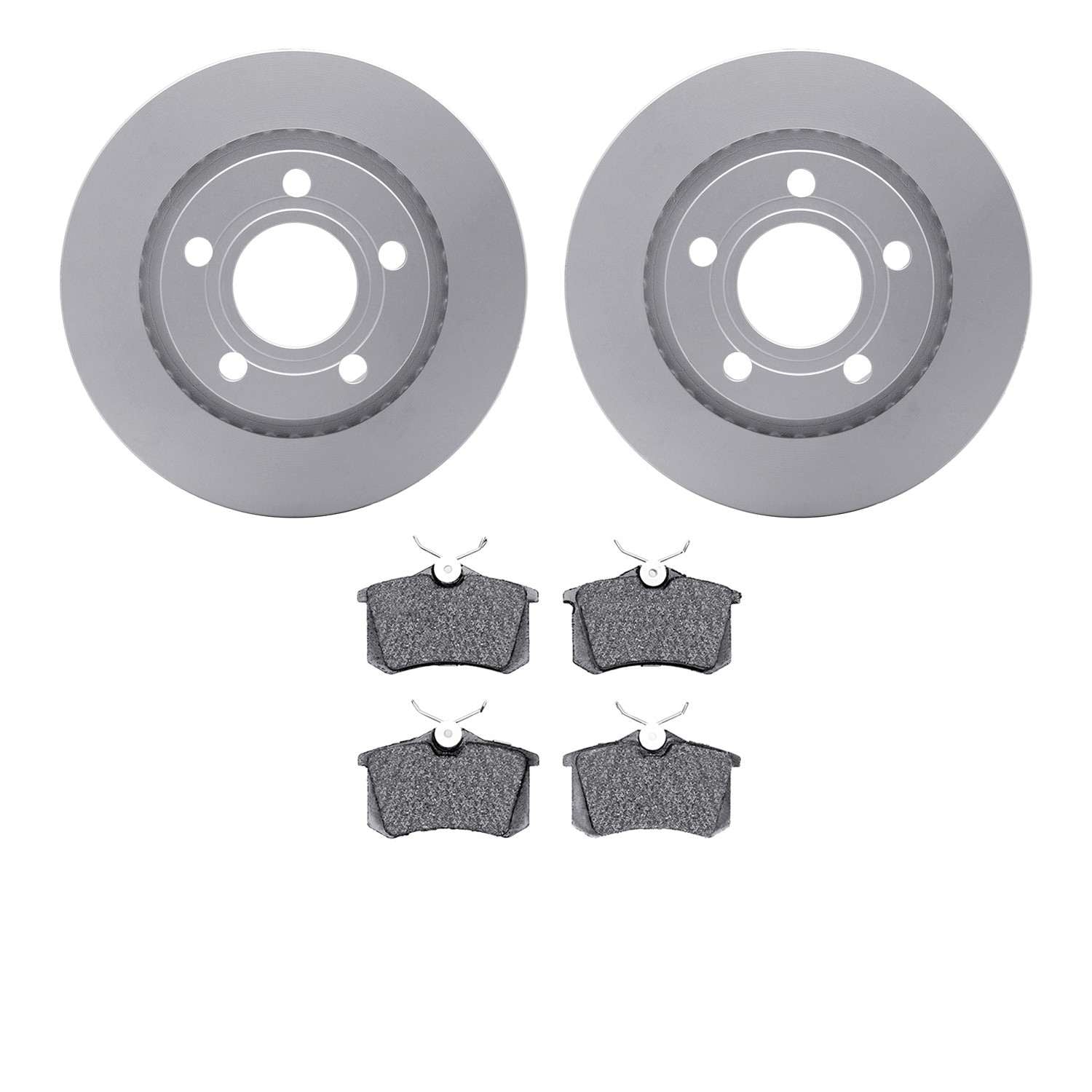 Dynamic Friction Company Disc Brake Pad and Rotor / Drum Brake Shoe and Drum Kit 4302-74006