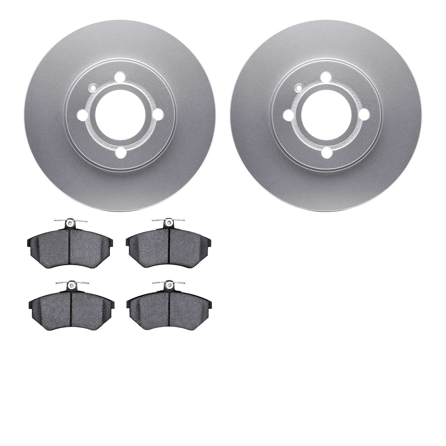 Dynamic Friction Company Disc Brake Pad and Rotor / Drum Brake Shoe and Drum Kit 4302-74007