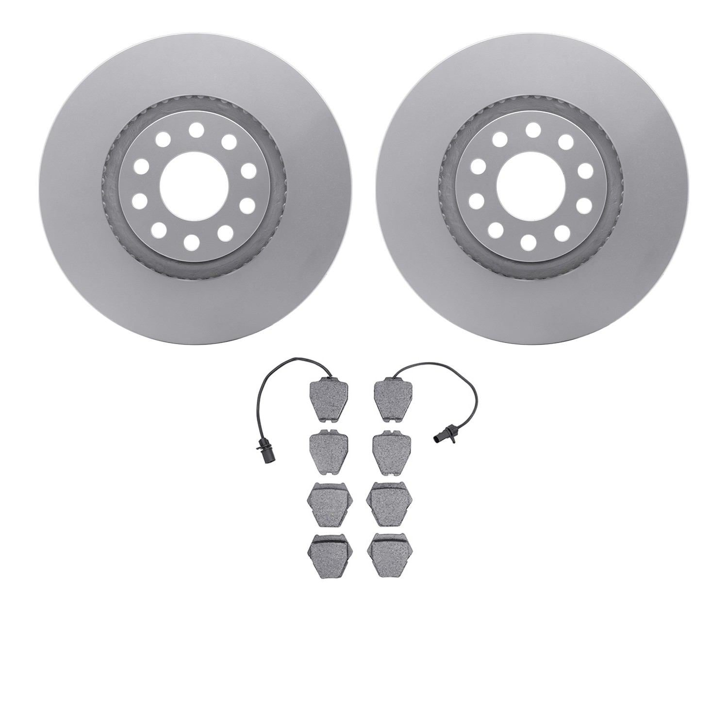 Dynamic Friction Company Disc Brake Pad and Rotor / Drum Brake Shoe and Drum Kit 4302-74008