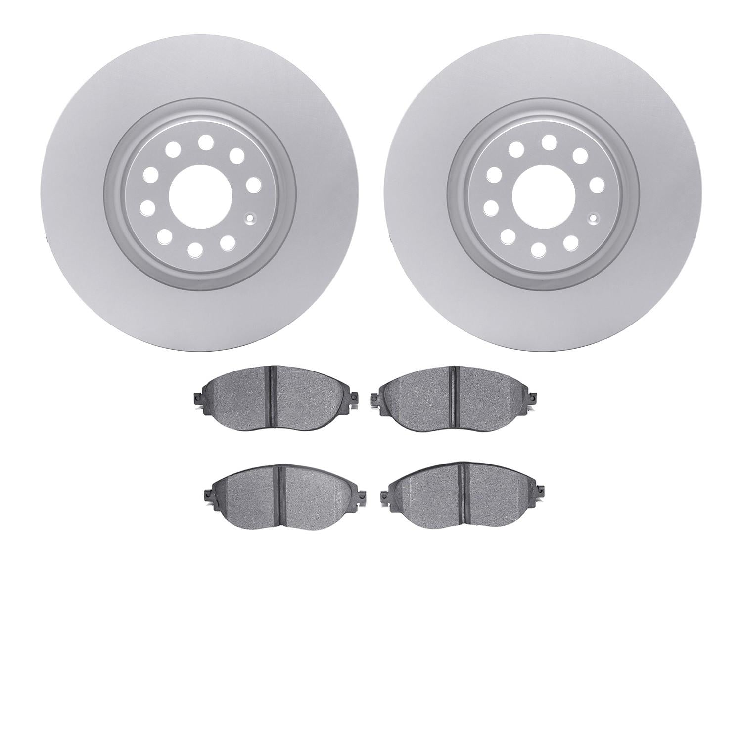 Dynamic Friction Company Disc Brake Pad and Rotor / Drum Brake Shoe and Drum Kit 4302-74013