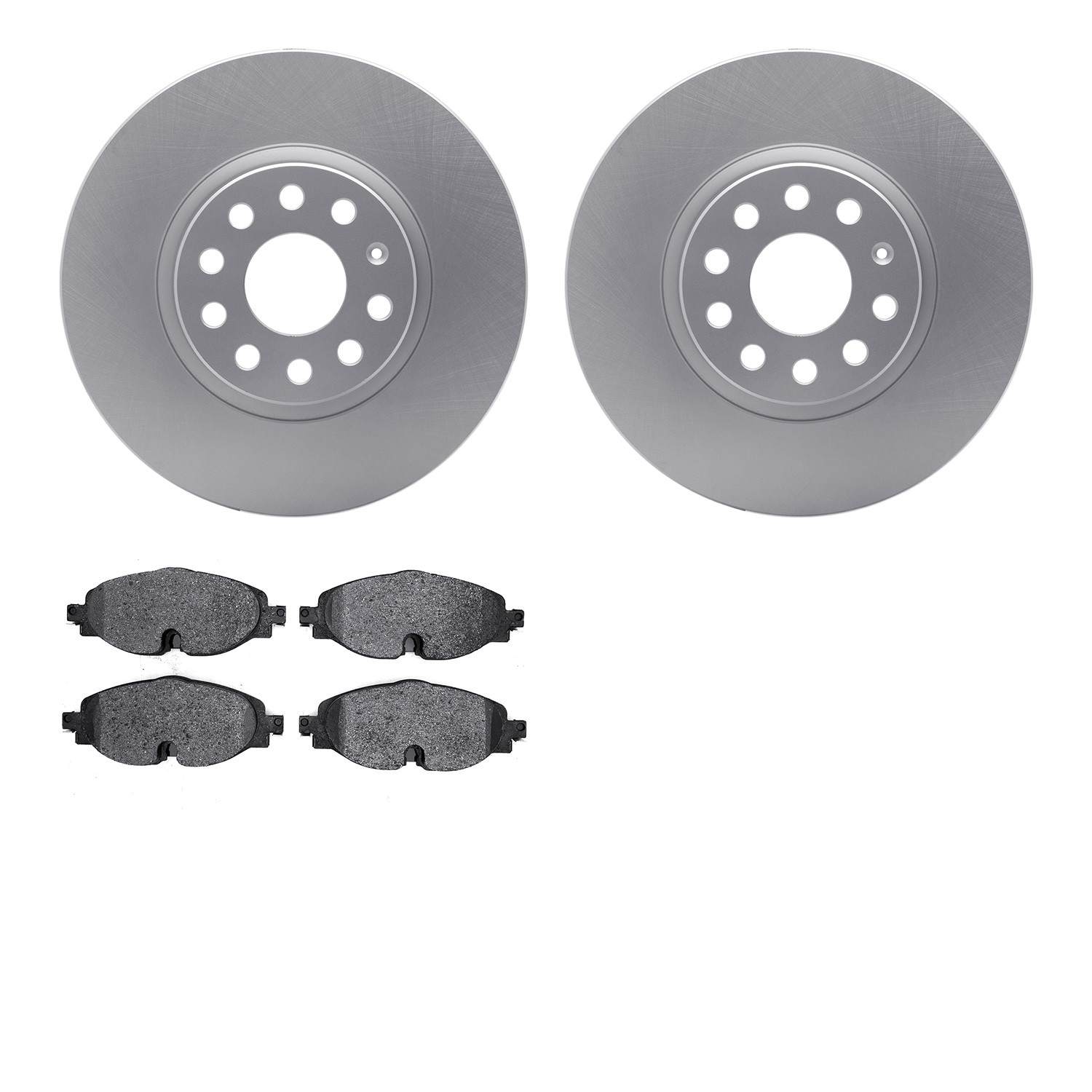 Dynamic Friction Company Disc Brake Pad and Rotor / Drum Brake Shoe and Drum Kit 4302-74015