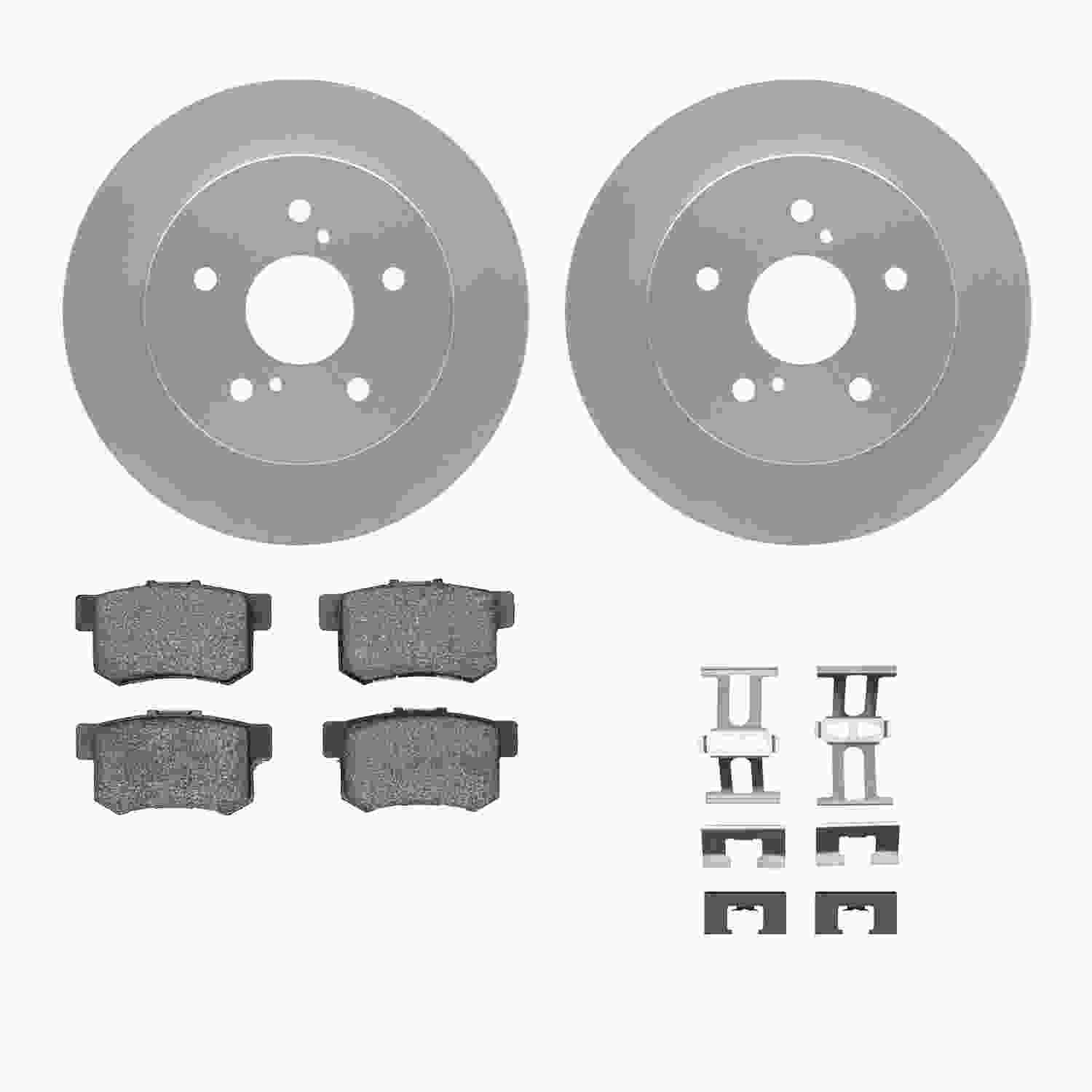 Dynamic Friction Company Disc Brake Kit 4312-01002