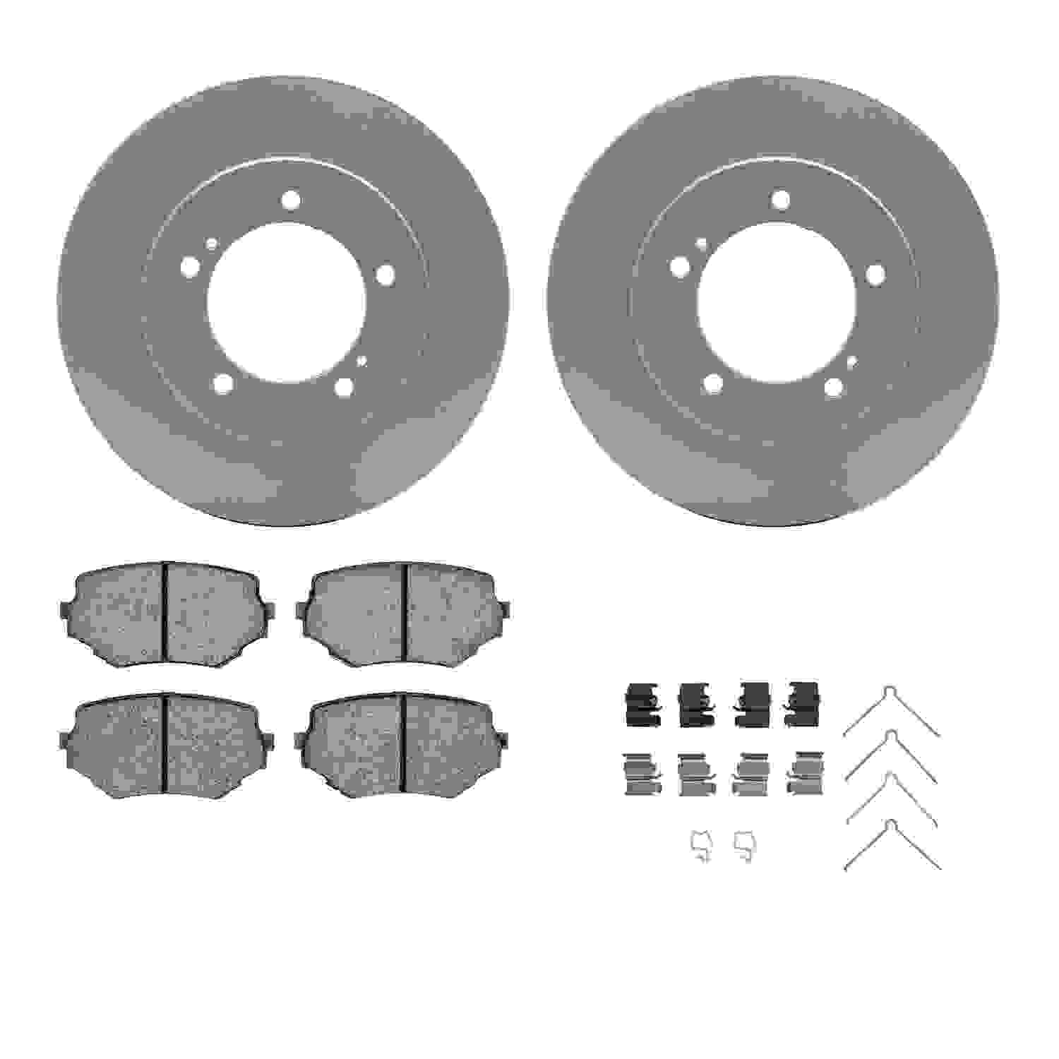 Dynamic Friction Company Disc Brake Kit 4312-01003