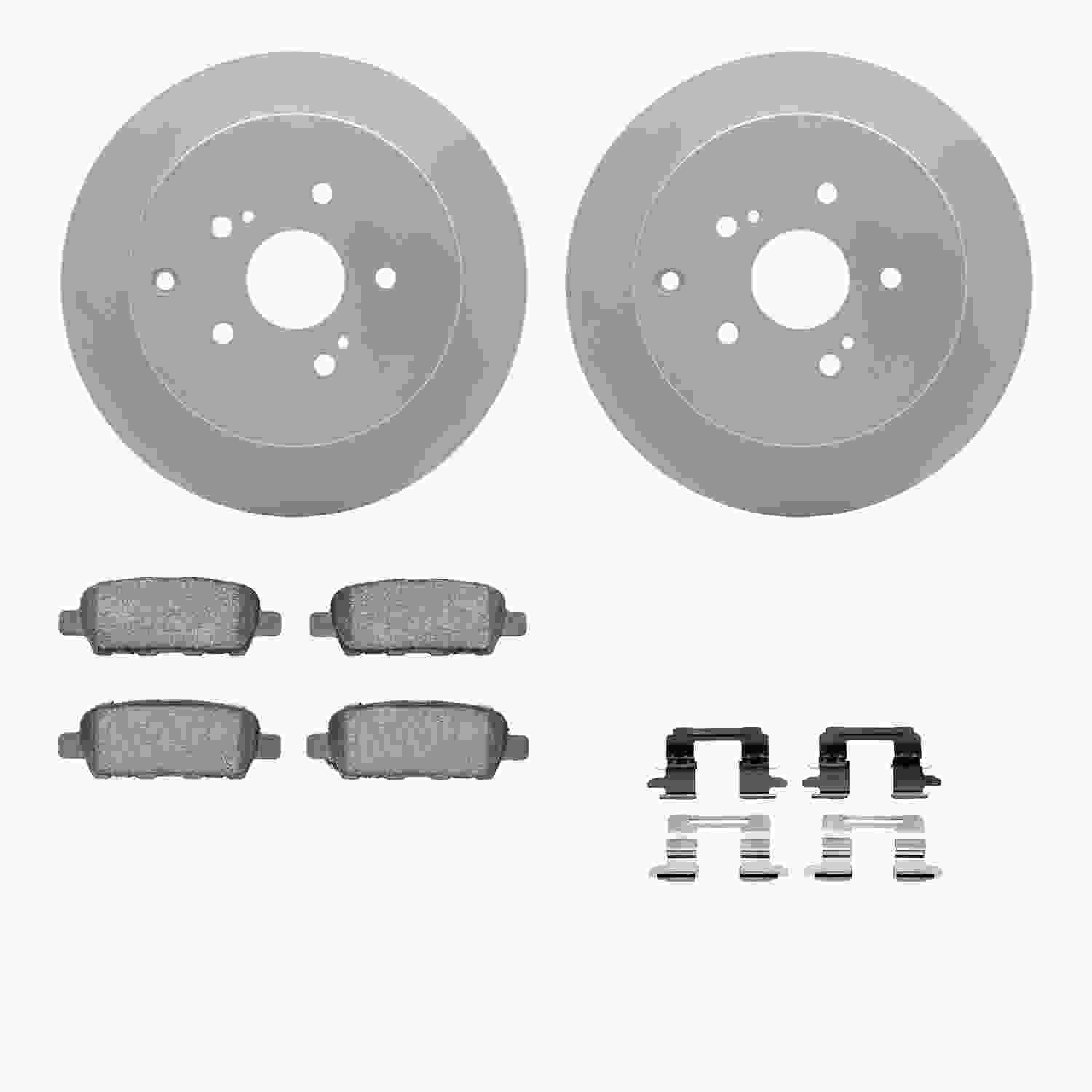 Dynamic Friction Company Disc Brake Kit 4312-01006