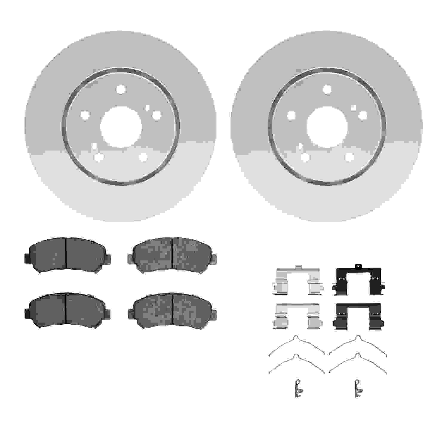 Dynamic Friction Company Disc Brake Kit 4312-01010