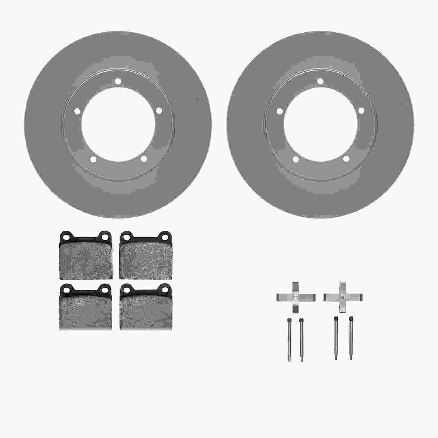 Dynamic Friction Company Disc Brake Kit 4312-02003