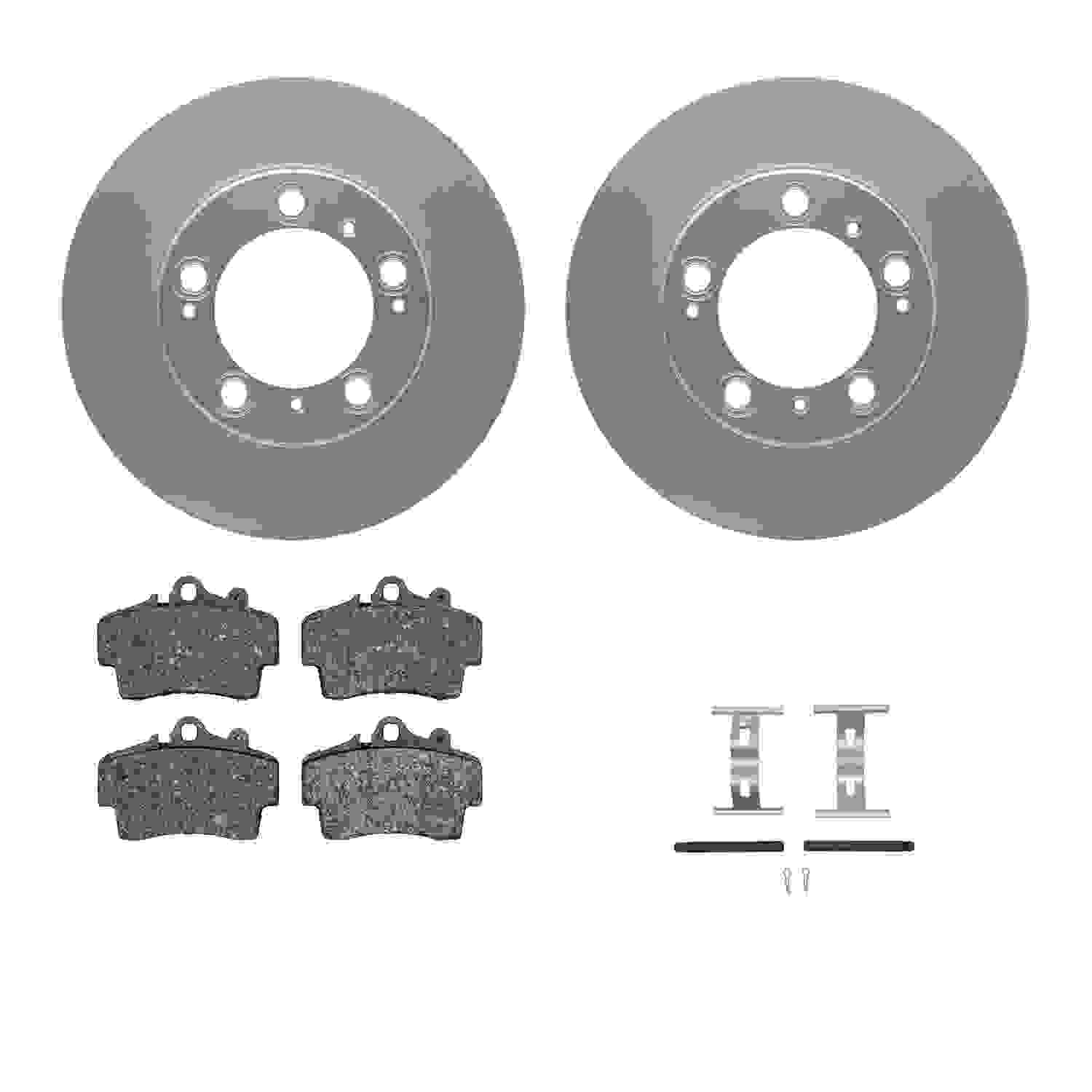 Dynamic Friction Company Disc Brake Kit 4312-02011