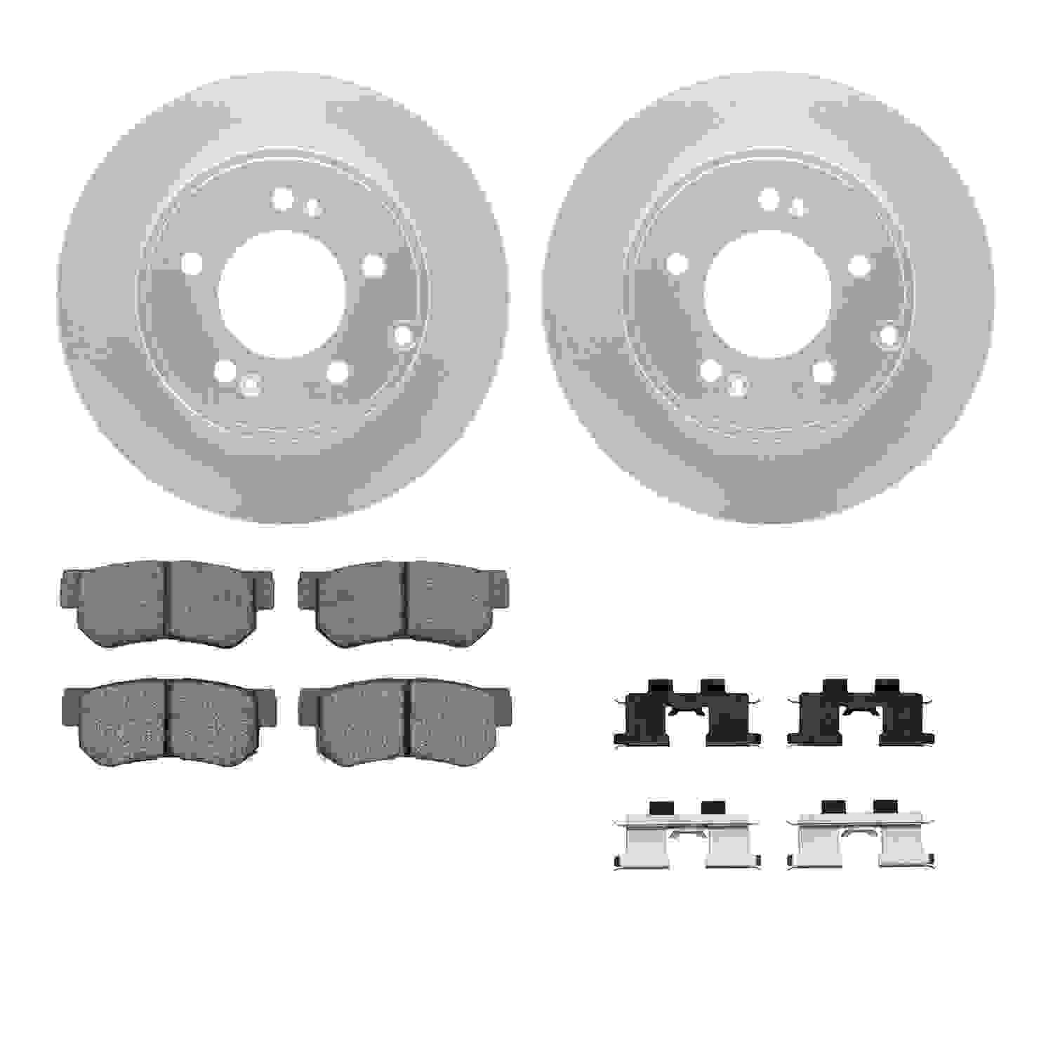 Dynamic Friction Company Disc Brake Kit 4312-03006