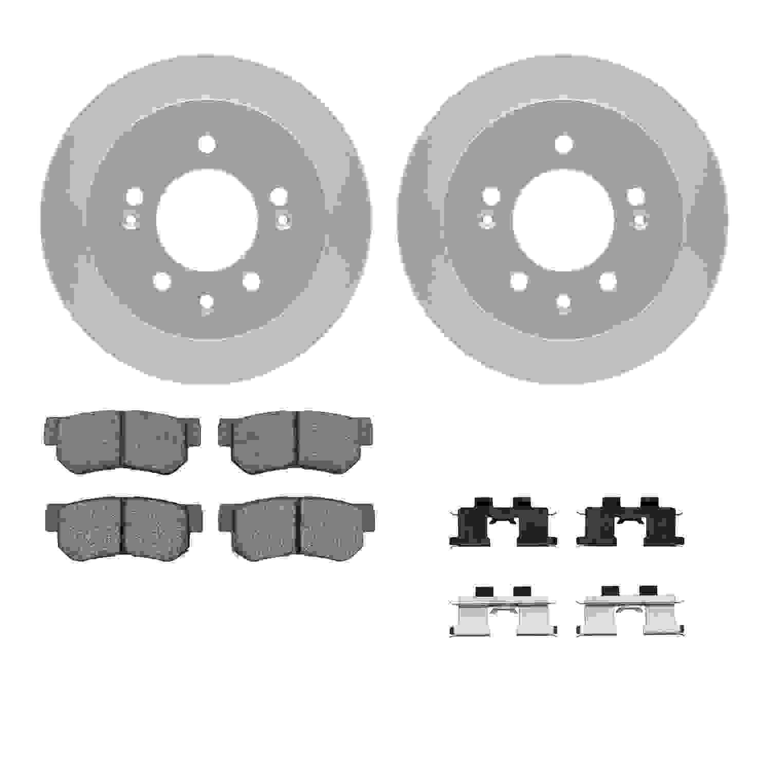 Dynamic Friction Company Disc Brake Kit 4312-03008