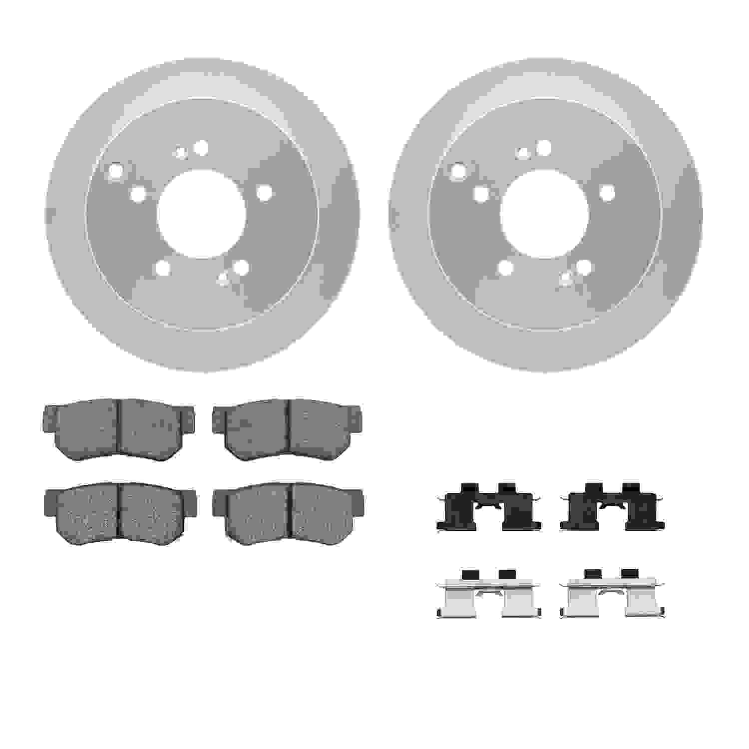 Dynamic Friction Company Disc Brake Kit 4312-03009