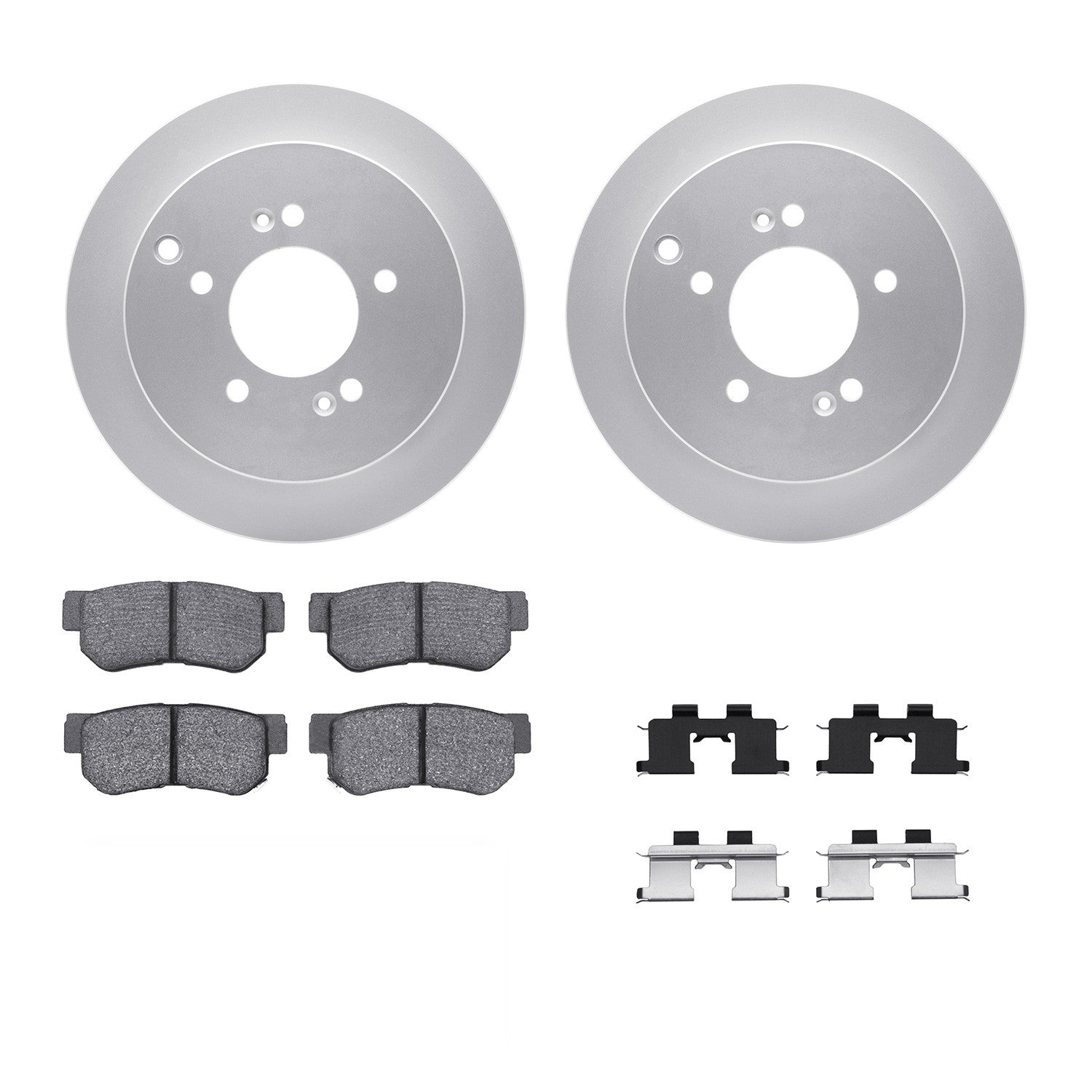 Dynamic Friction Company Disc Brake Kit 4312-03009