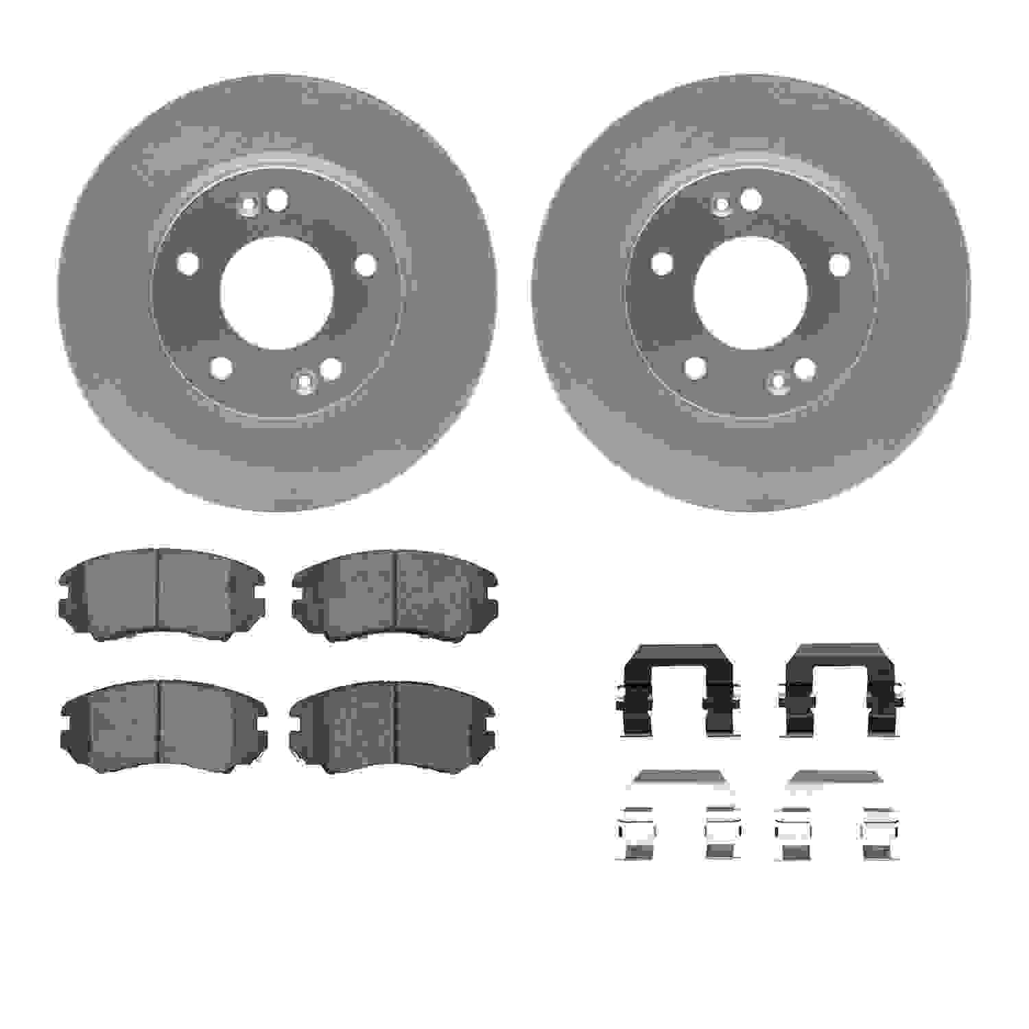 Dynamic Friction Company Disc Brake Kit 4312-03013