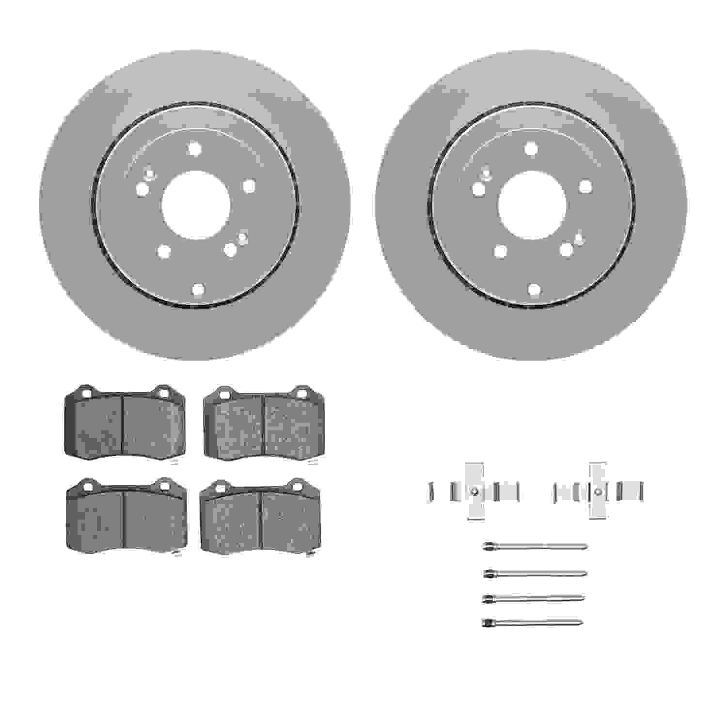 Dynamic Friction Company Disc Brake Kit 4312-03015