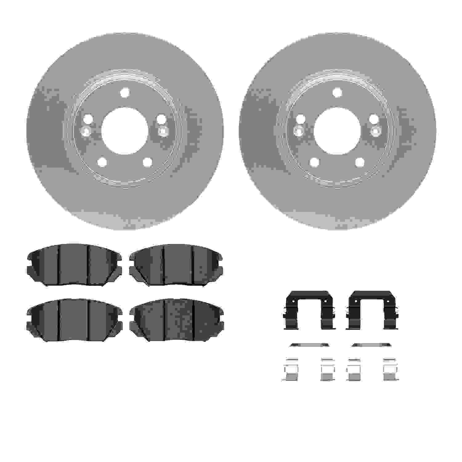 Dynamic Friction Company Disc Brake Kit 4312-03018