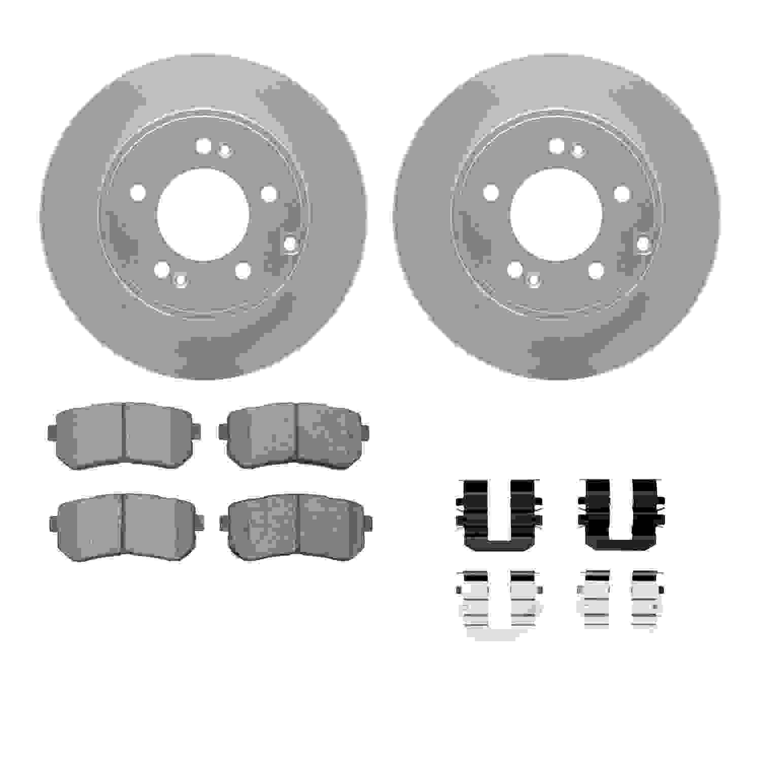 Dynamic Friction Company Disc Brake Kit 4312-03021