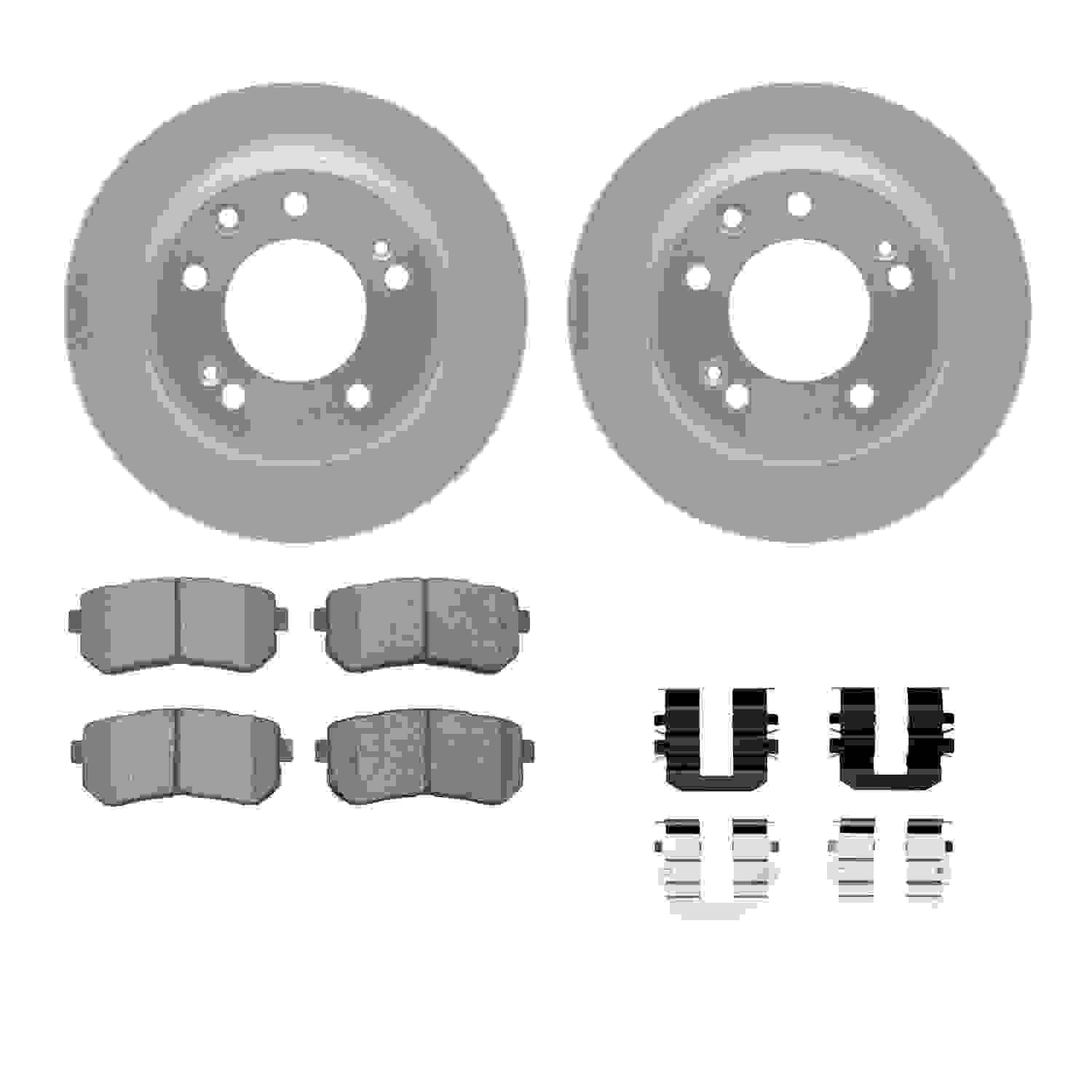 Dynamic Friction Company Disc Brake Kit 4312-03022