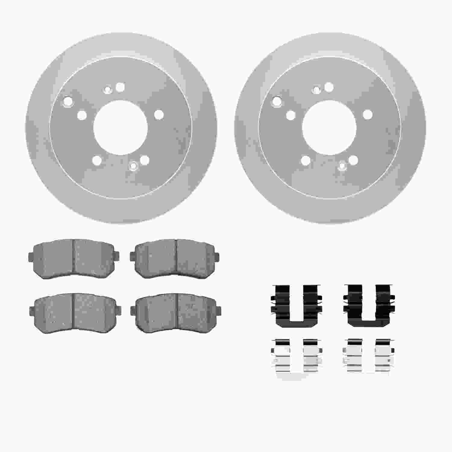 Dynamic Friction Company Disc Brake Kit 4312-03023