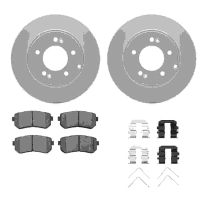 Dynamic Friction Company Disc Brake Kit 4312-03024