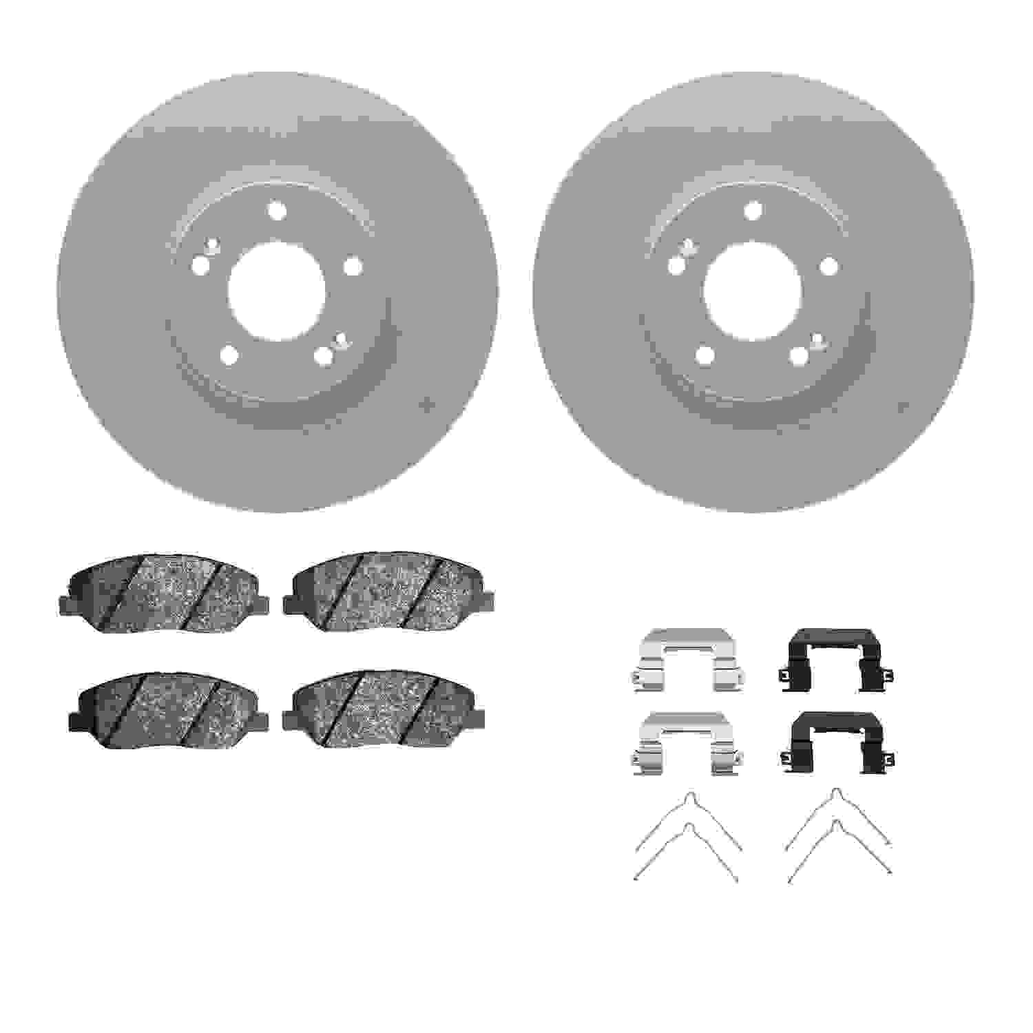 Dynamic Friction Company Disc Brake Kit 4312-03026