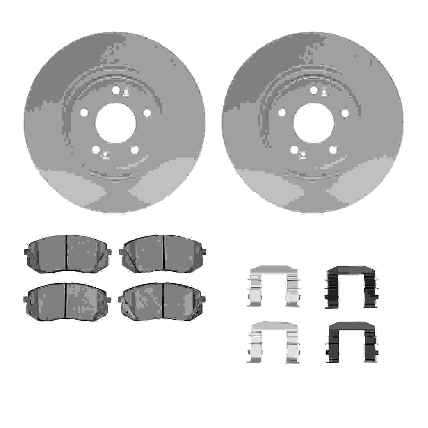 Dynamic Friction Company Disc Brake Kit 4312-03027