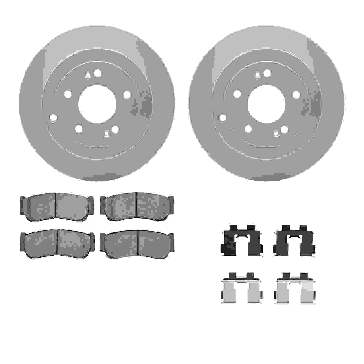 Dynamic Friction Company Disc Brake Kit 4312-03031