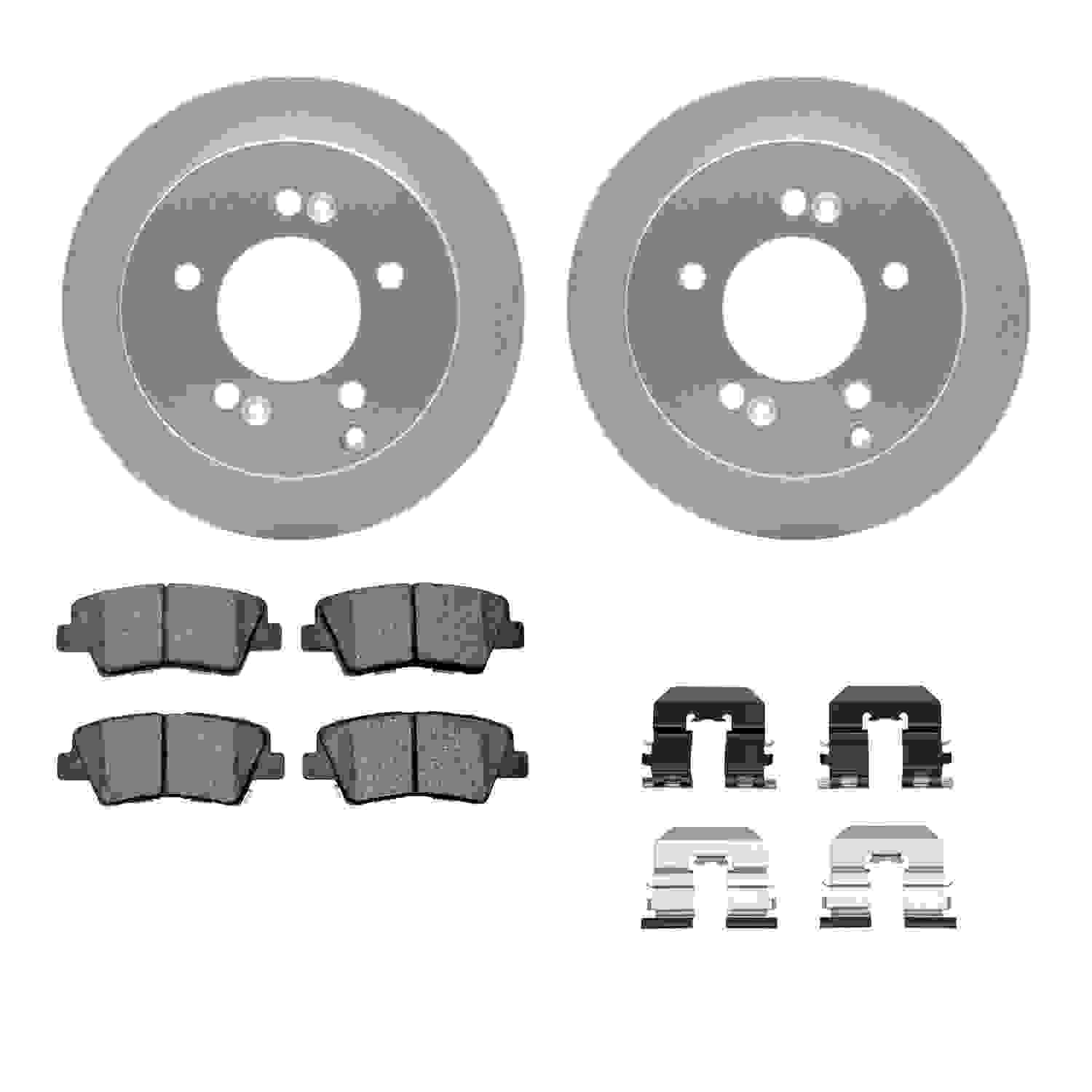 Dynamic Friction Company Disc Brake Kit 4312-03035