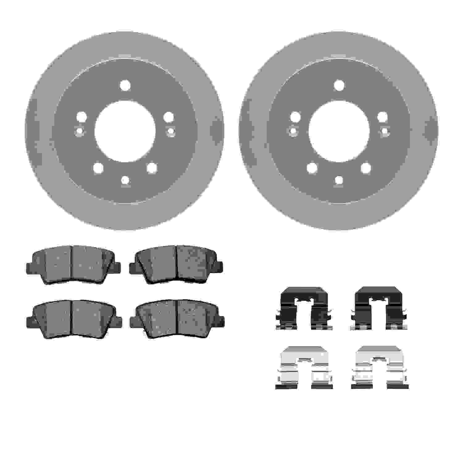 Dynamic Friction Company Disc Brake Kit 4312-03038