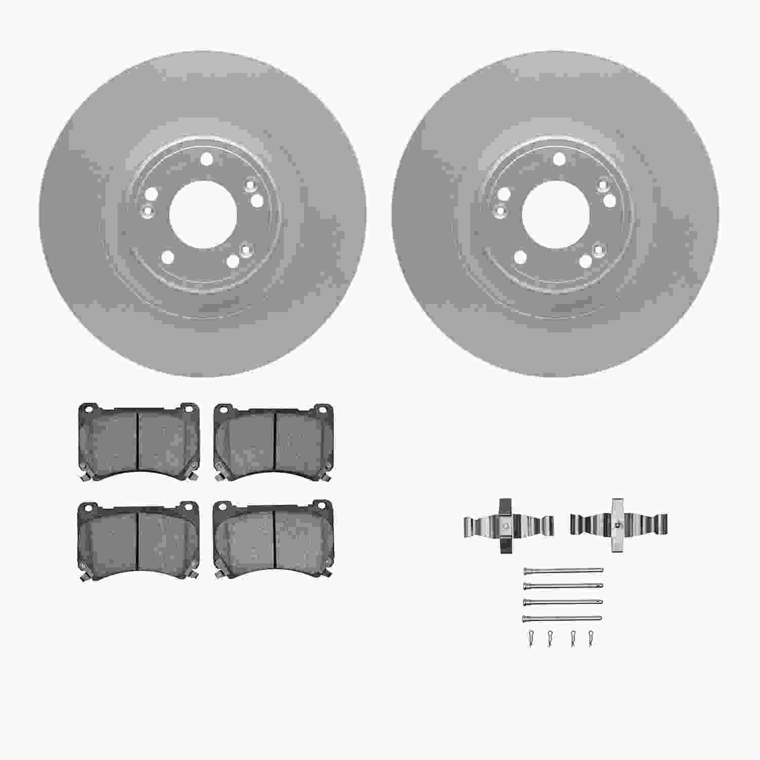 Dynamic Friction Company Disc Brake Kit 4312-03041