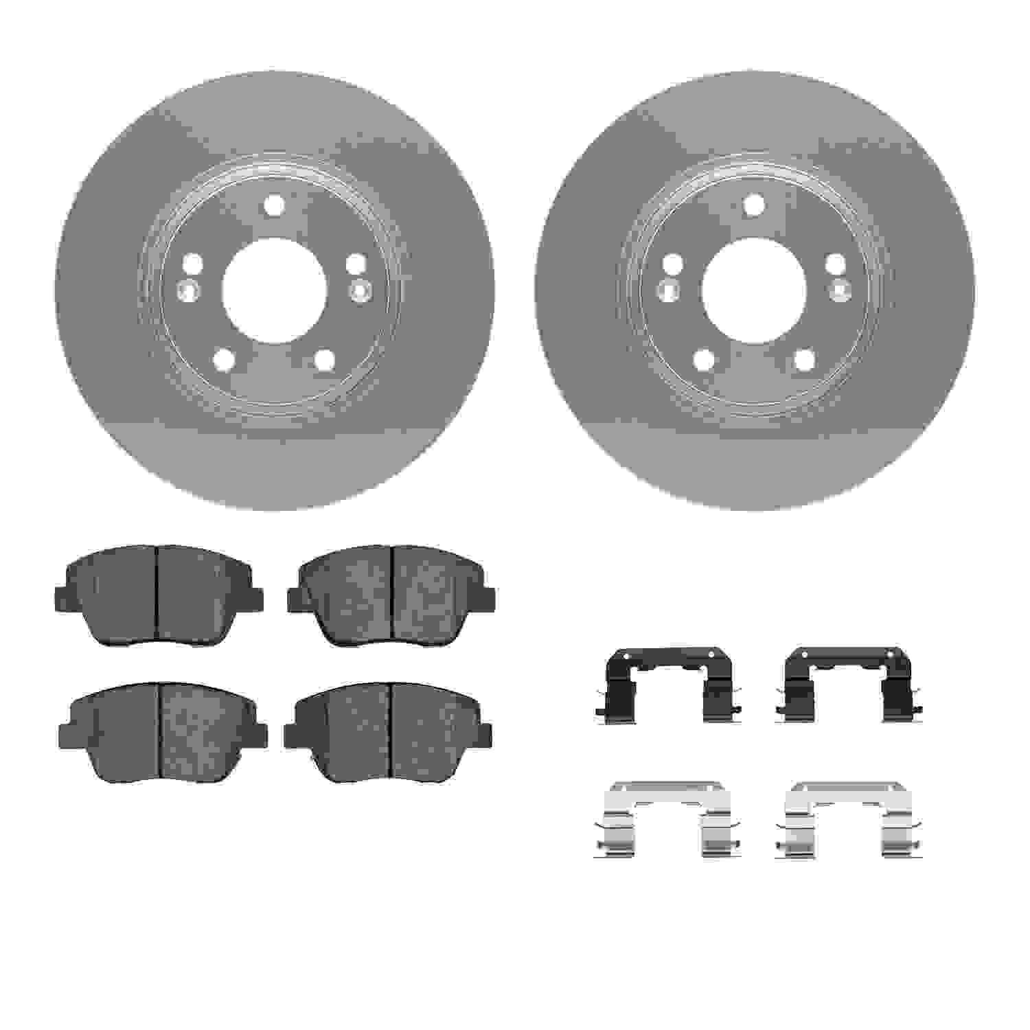 Dynamic Friction Company Disc Brake Kit 4312-03048