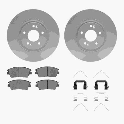 Dynamic Friction Company Disc Brake Kit 4312-03077