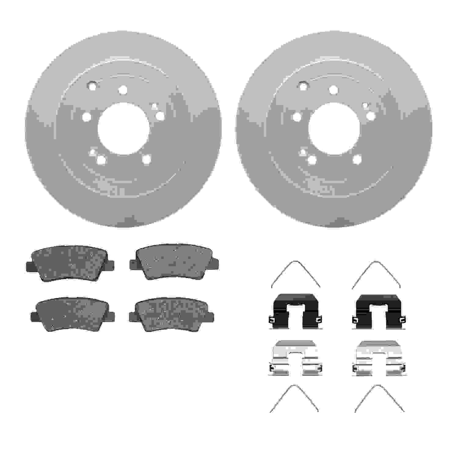 Dynamic Friction Company Disc Brake Kit 4312-03078