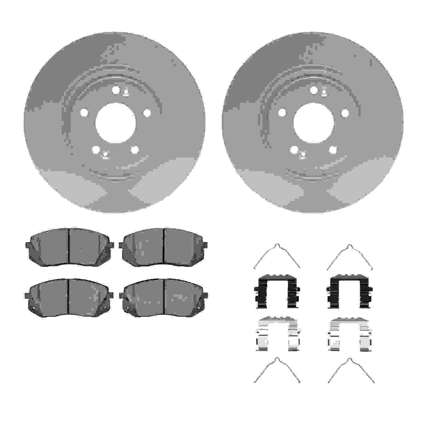 Dynamic Friction Company Disc Brake Kit 4312-03081