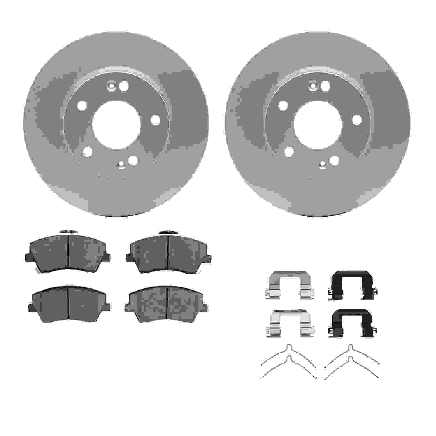 Dynamic Friction Company Disc Brake Kit 4312-03083