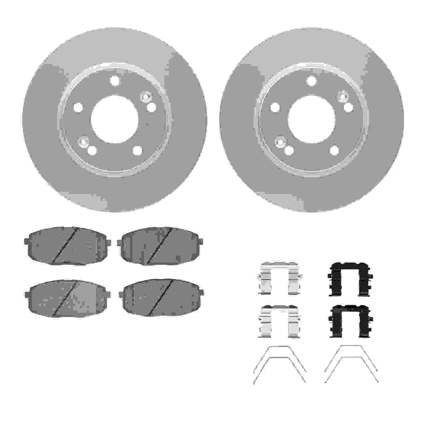 Dynamic Friction Company Disc Brake Kit 4312-03085