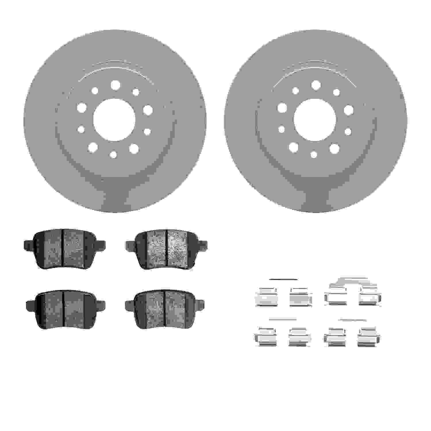 Dynamic Friction Company Disc Brake Kit 4312-07006