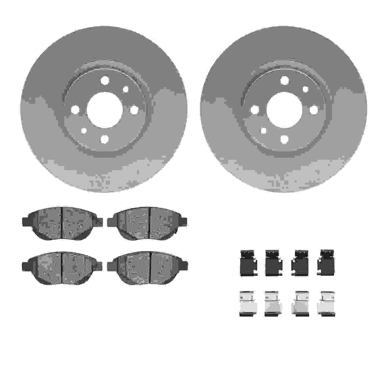 Dynamic Friction Company Disc Brake Kit 4312-07007