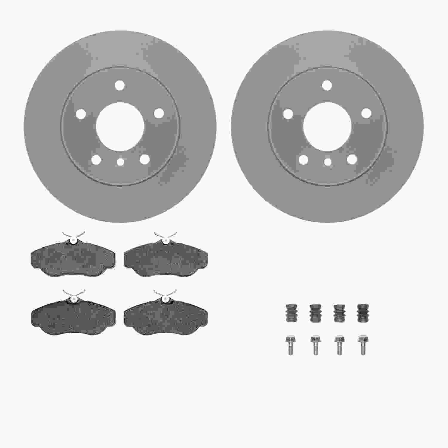 Dynamic Friction Company Disc Brake Kit 4312-11003