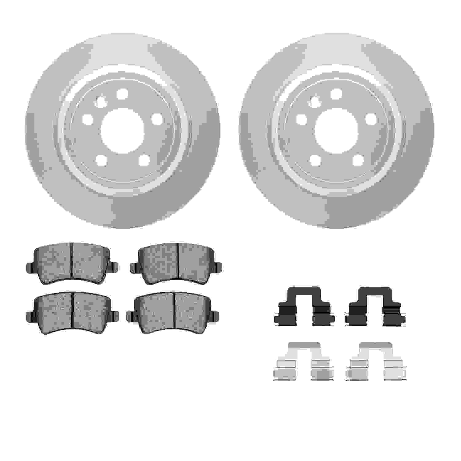 Dynamic Friction Company Disc Brake Kit 4312-11013