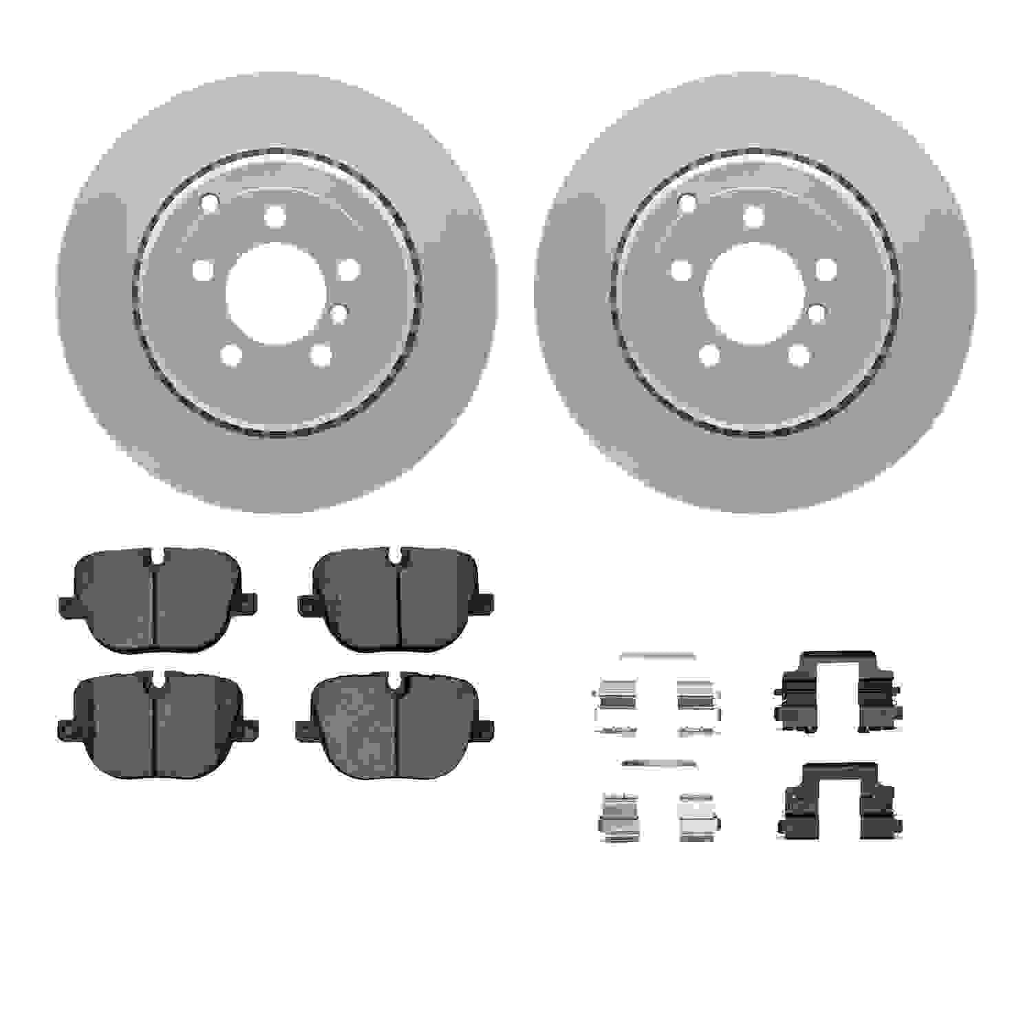 Dynamic Friction Company Disc Brake Kit 4312-11017