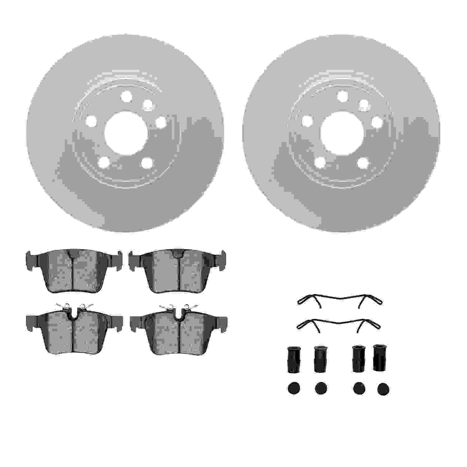 Dynamic Friction Company Disc Brake Kit 4312-11021