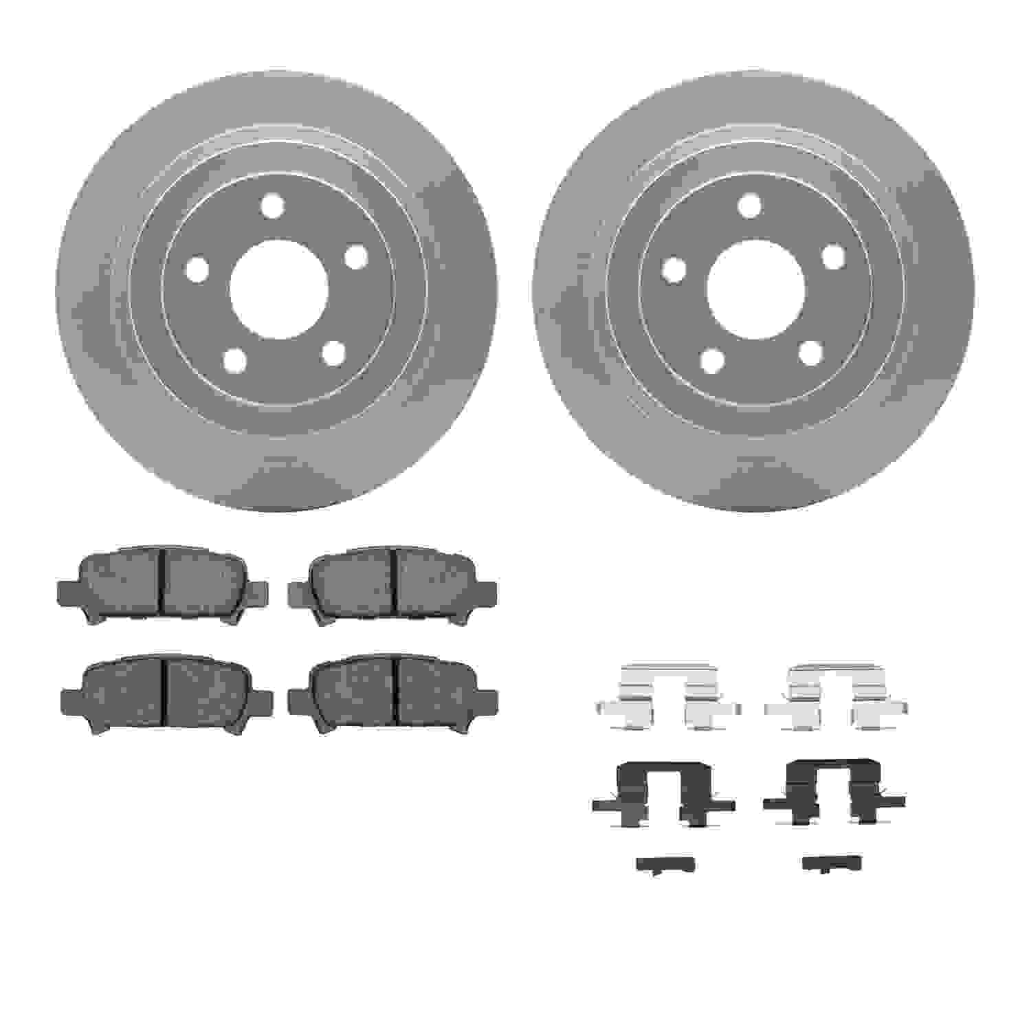 Dynamic Friction Company Disc Brake Kit 4312-13011