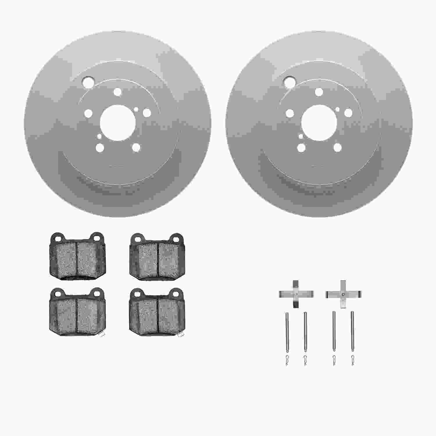 Dynamic Friction Company Disc Brake Kit 4312-13019