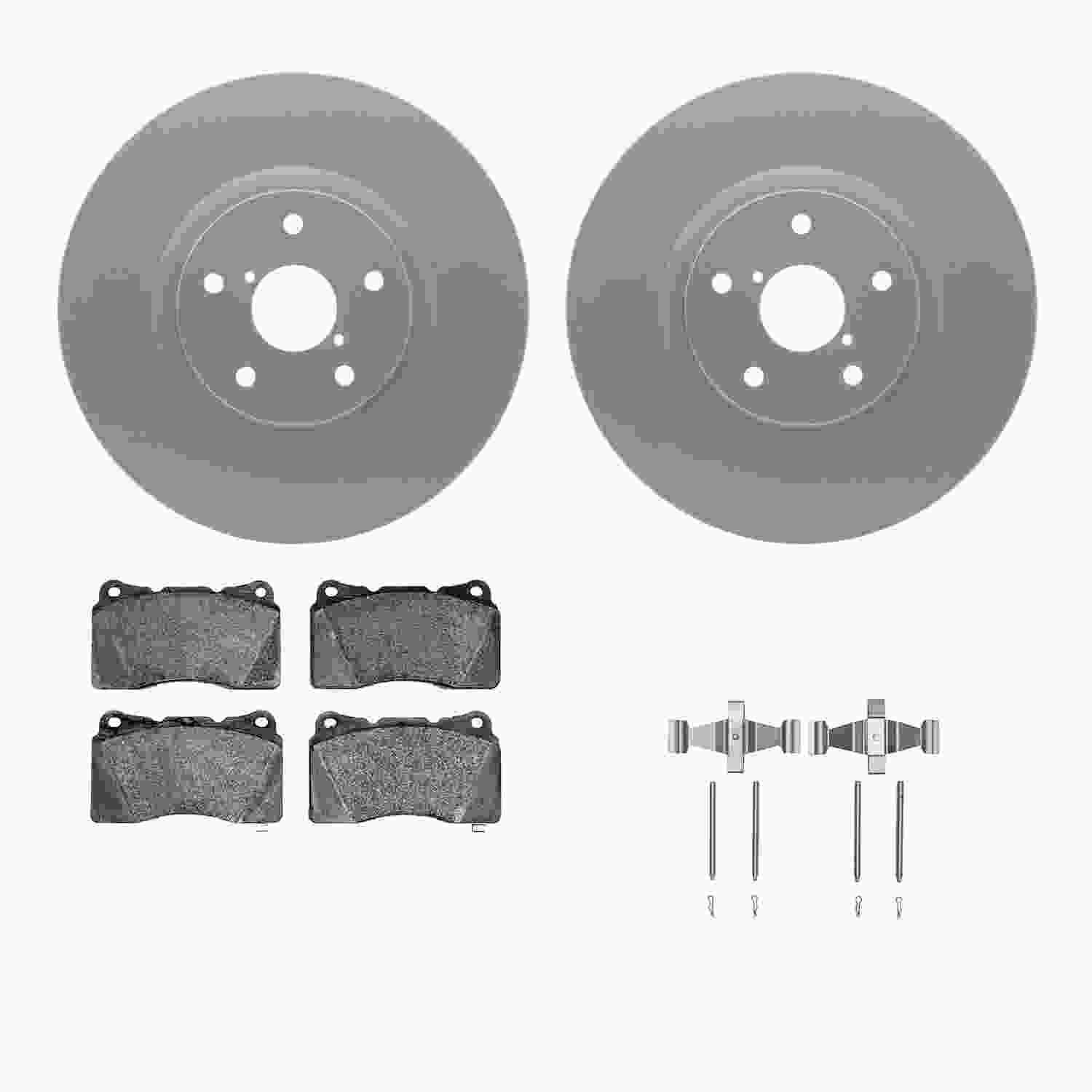 Dynamic Friction Company Disc Brake Kit 4312-13021