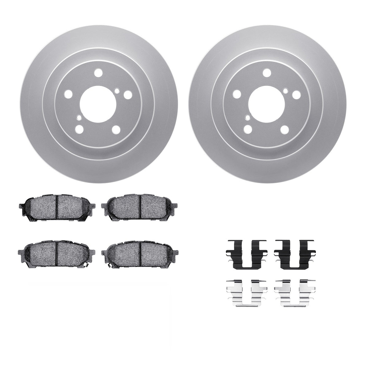 Dynamic Friction Company Disc Brake Kit 4312-13022