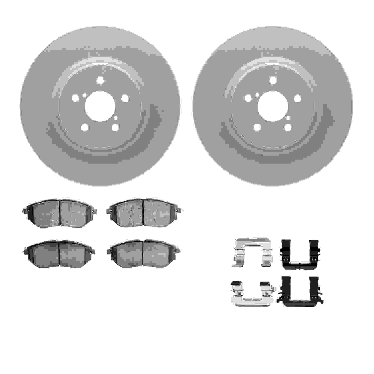 Dynamic Friction Company Disc Brake Kit 4312-13023